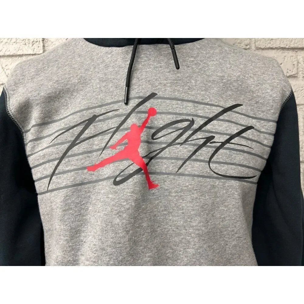 Air Jordan Men Fleece Flight Hoodie Size M